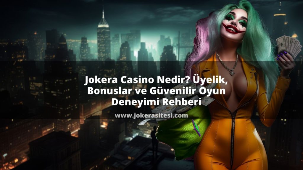 Jokera Casino Nedir? Üyelik, Bonuslar ve Güvenilir Oyun Deneyimi Rehberi